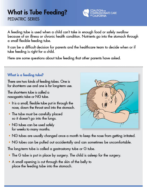 What is Tube Feeding? (Pediatric Series) - English